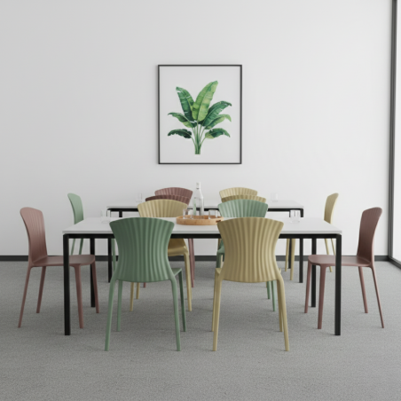 Cadeira Lina em ambiente de escritório