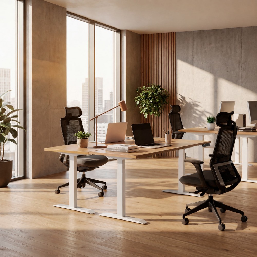 Secretária Zenit com cadeira ergonómica