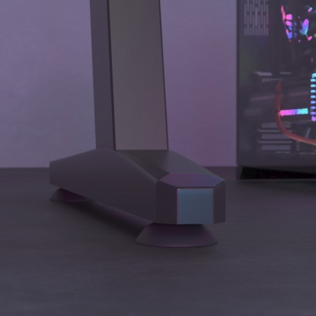 Detalhe da estrutura metálica Nexa Volt