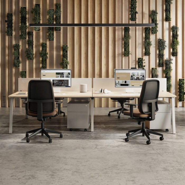 Mesa Bench multiposto Olena Silver - Bikkom