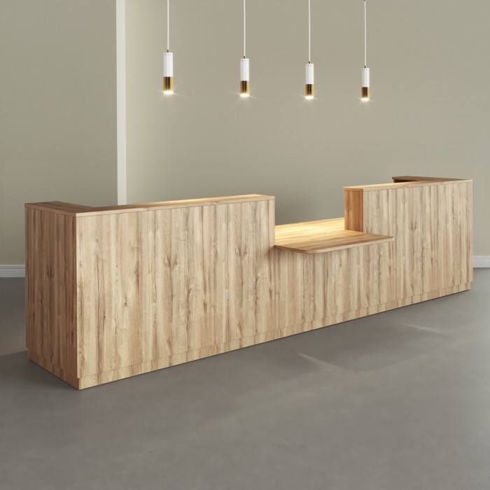 Balcão Sotto PMR com mesa acessível