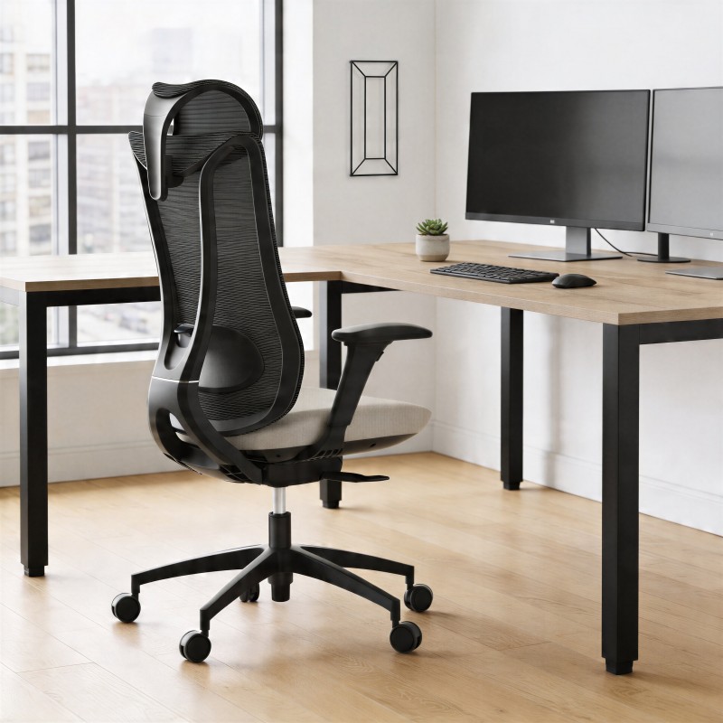 Cadeira ergonómica de escritório Sara Plus | Bikkom