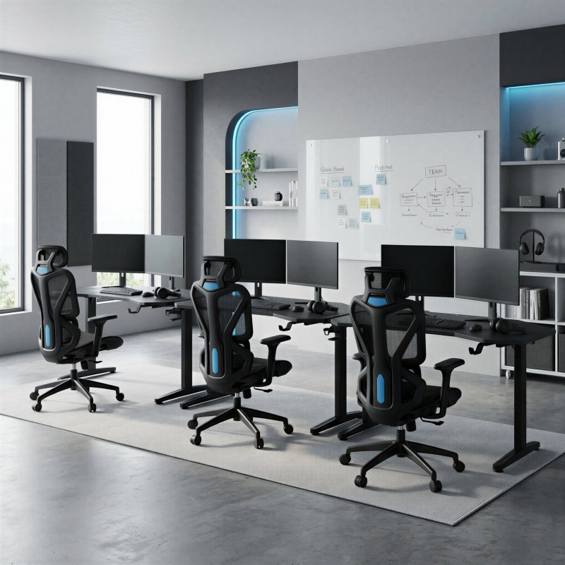 Cadeira ergonómica em malha Mira | Bikkom