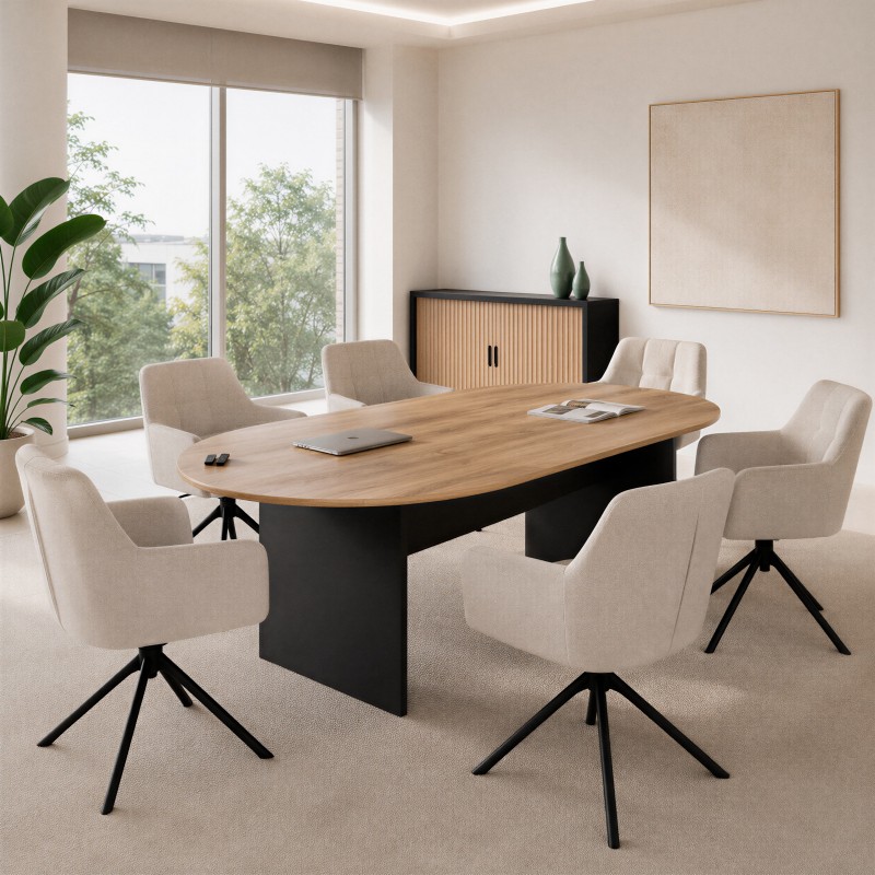 Mesa de reunião Alfa - Bikkom