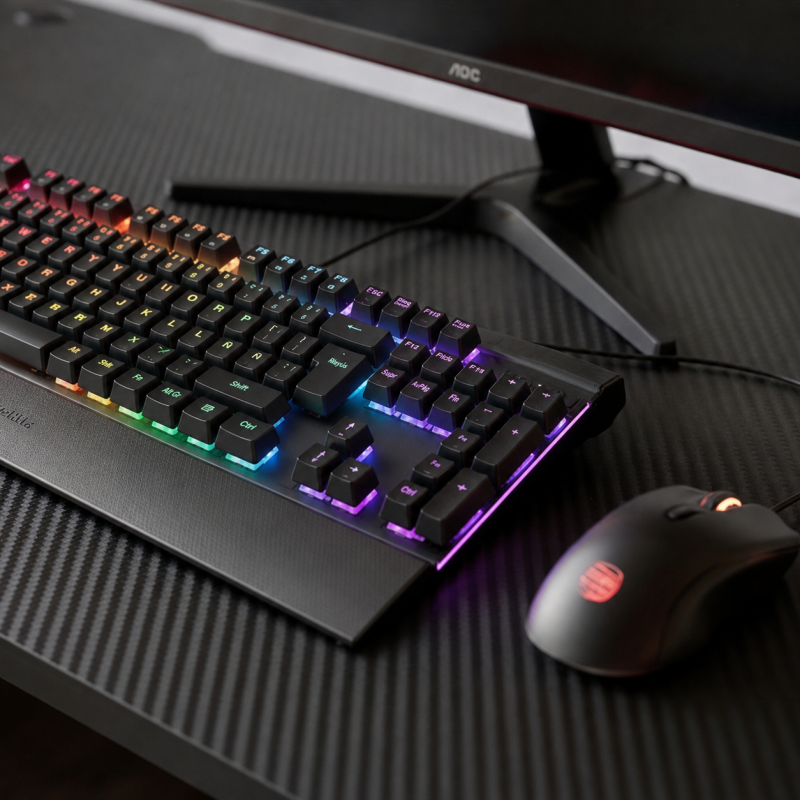 Mesa gaming elétrica Aero