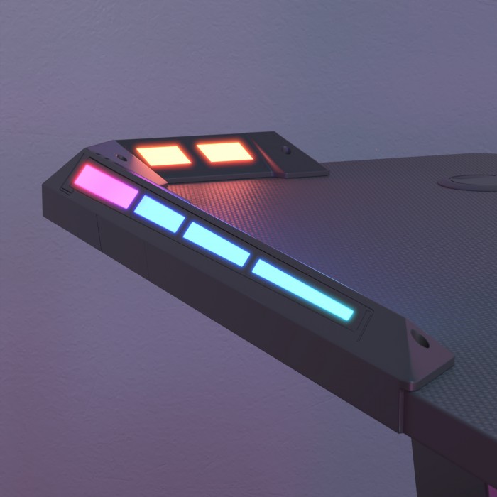 Detalhe da iluminação LED Nexa Volt