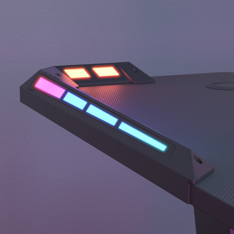 Detalhe da iluminação LED Nexa Volt
