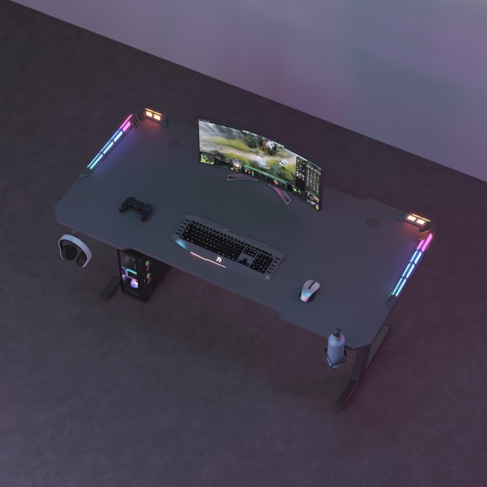Mesa gaming preta Nexa Volt