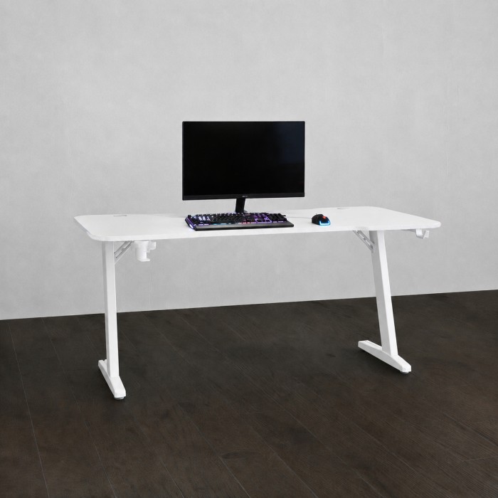 Mesa gaming branca Nexa Z