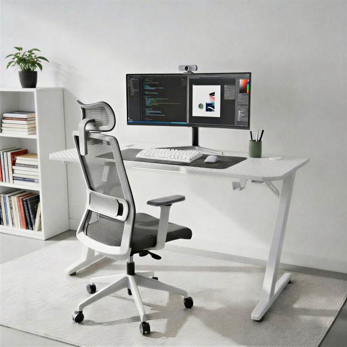 Setup gaming branco Nexa Z