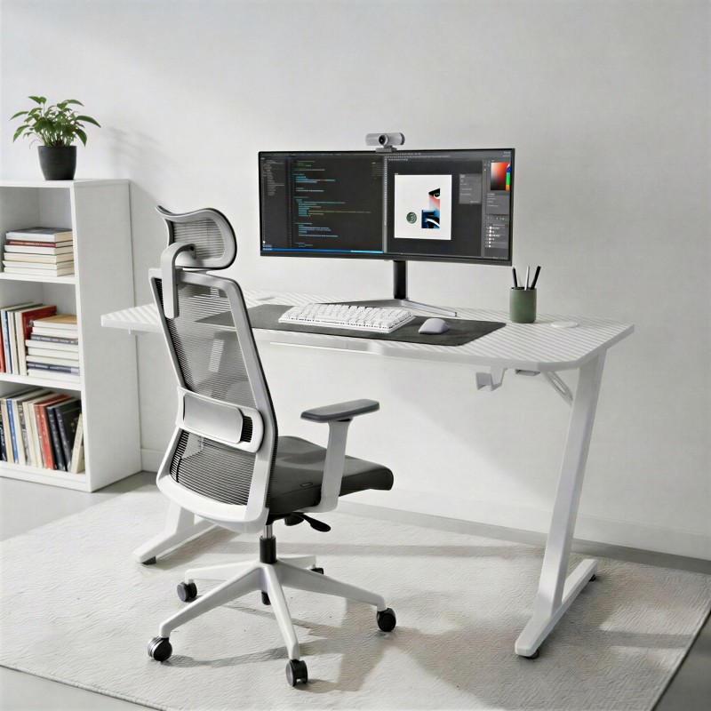 Setup gaming branco Nexa Z