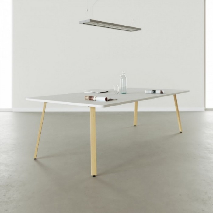 Mesa de reunião Genius Wood - Bikkom