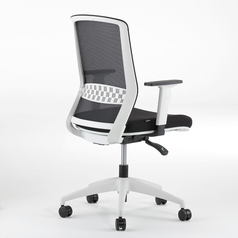 Cadeira de escritório ergonómica Gala branca