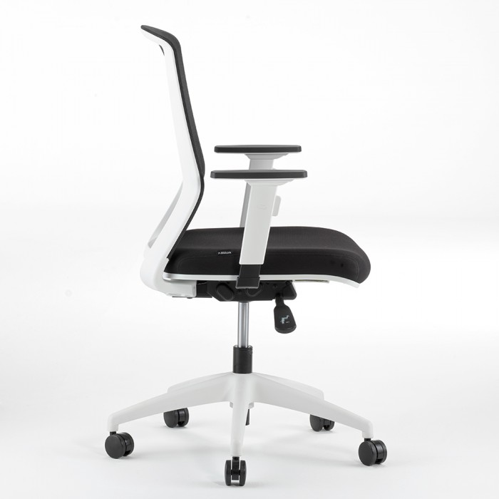 Cadeira de escritório ergonómica Gala branca