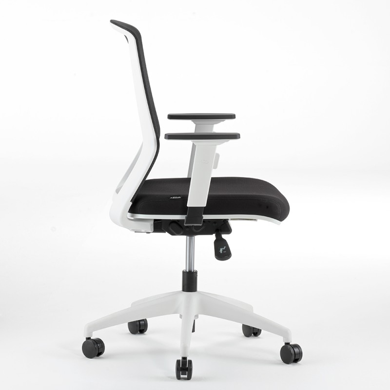 Cadeira de escritório ergonómica Gala branca