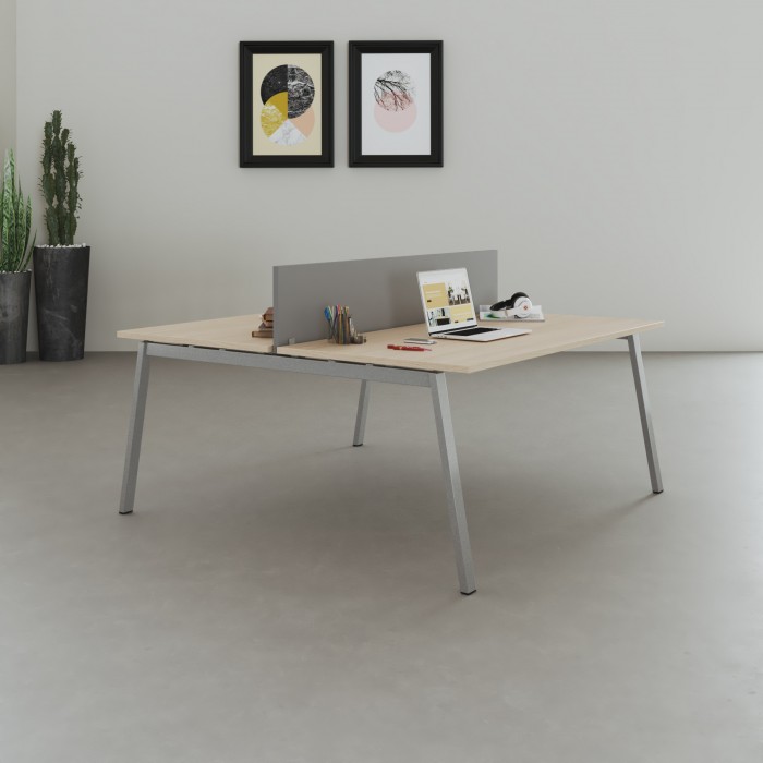 Mesa Bench multiposto Olena Silver - Bikkom