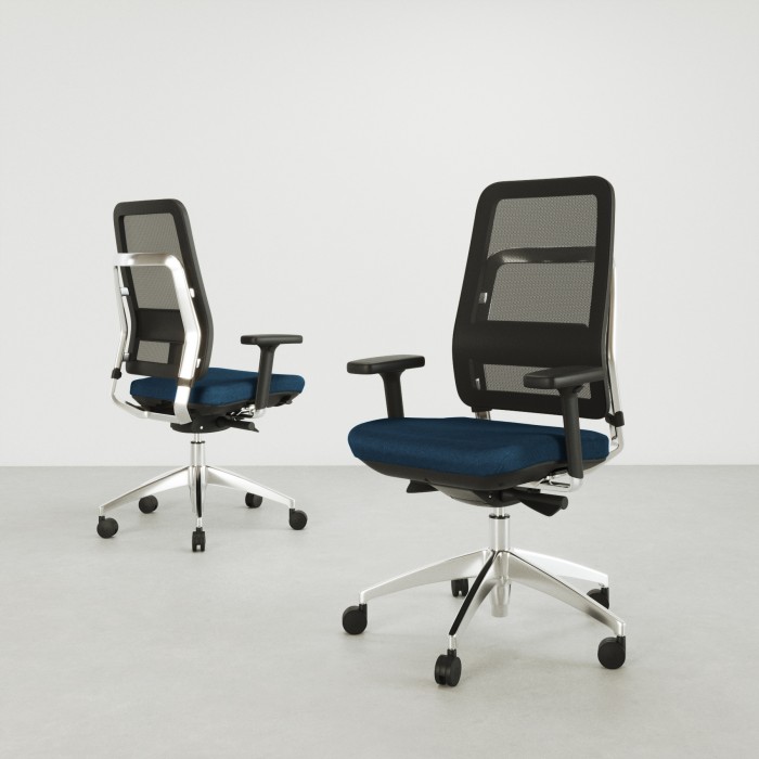 Cadeira ergonômica Daniela Black - Bikkom