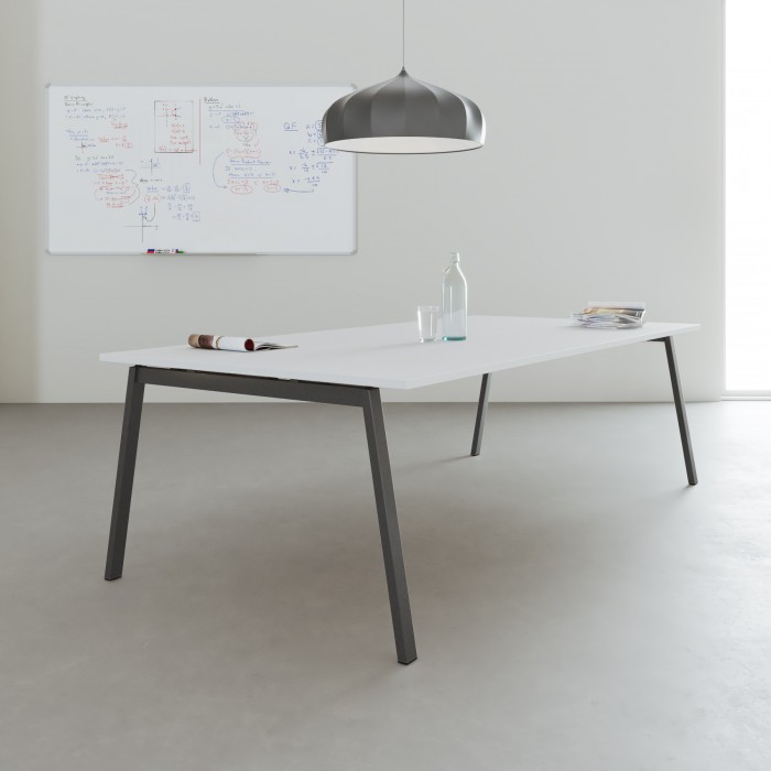 Mesa Olena White para reuniões - Bikkom