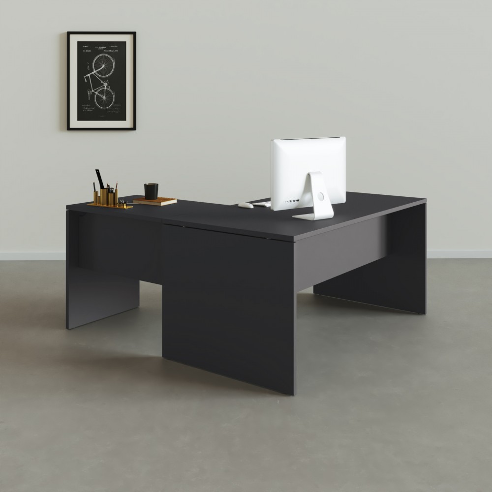 Mesa de escritório em L Tarnos - Bikkom