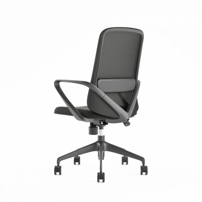 Cadeira de escritório Agata cinza claro - Bikkom
