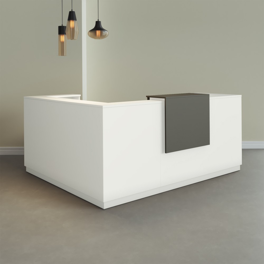 Balcão em L Duomo | Elegância para Receções – Bikkom