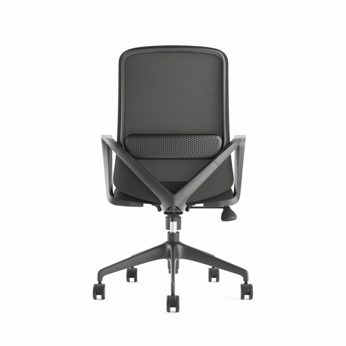 Cadeira de escritório Agata cinza claro - Bikkom