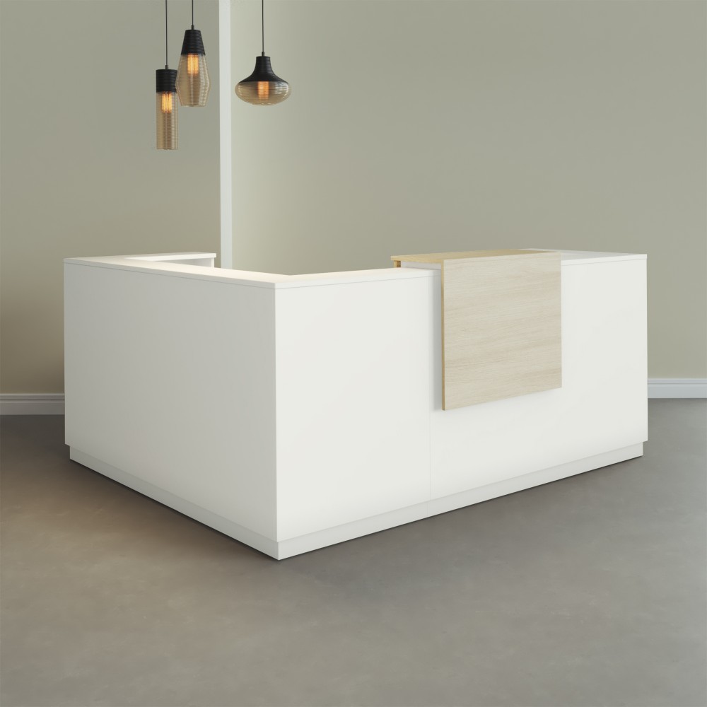 Balcão em L Duomo | Elegância para Receções – Bikkom