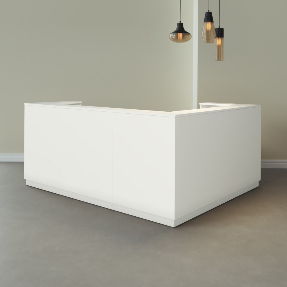 Balcão em L Duomo | Elegância para Receções – Bikkom