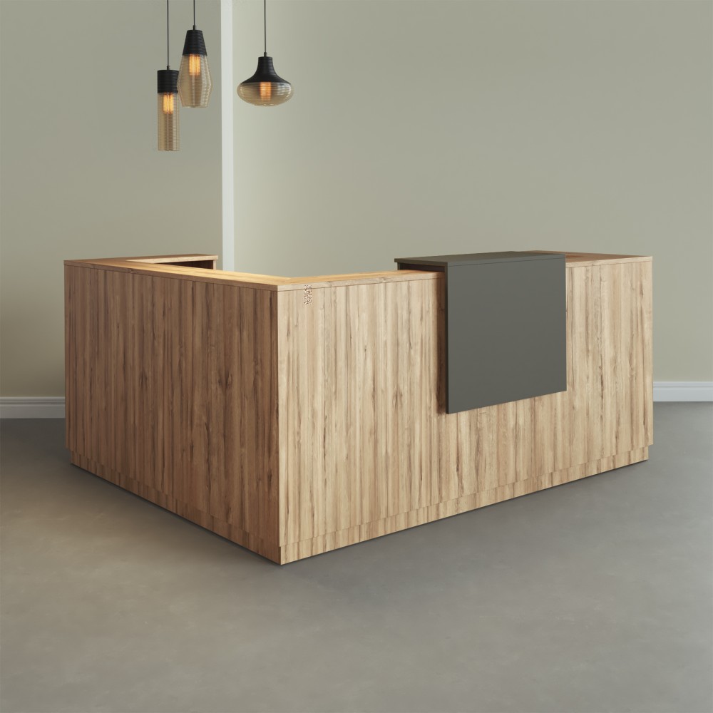 Balcão em L Duomo | Elegância para Receções – Bikkom