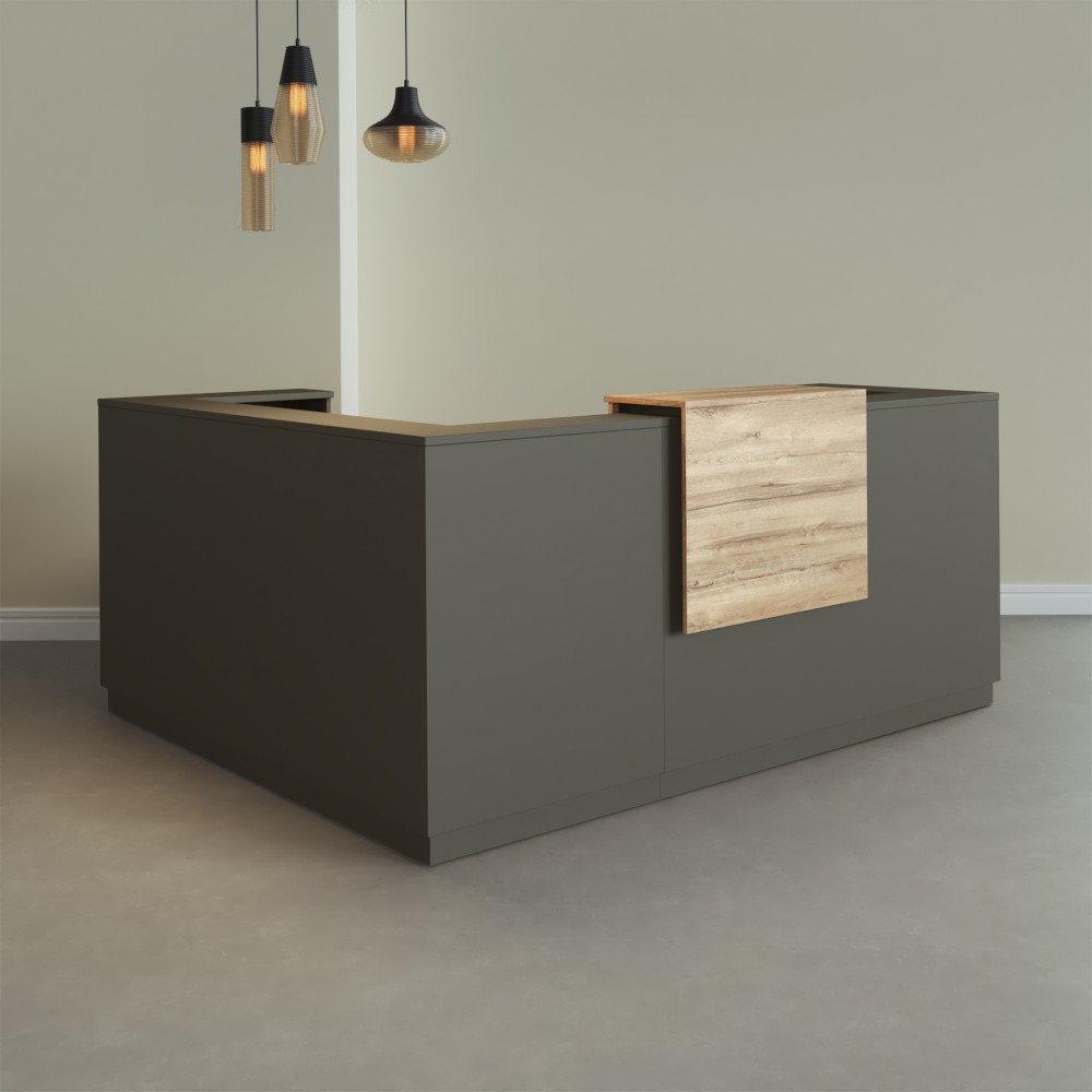 Balcão em L Duomo | Elegância para Receções – Bikkom