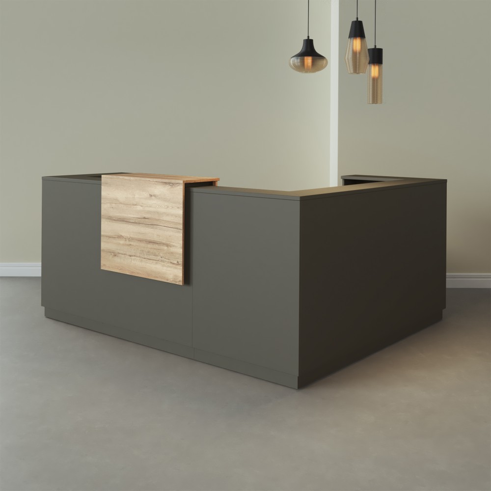 Balcão em L Duomo | Elegância para Receções – Bikkom