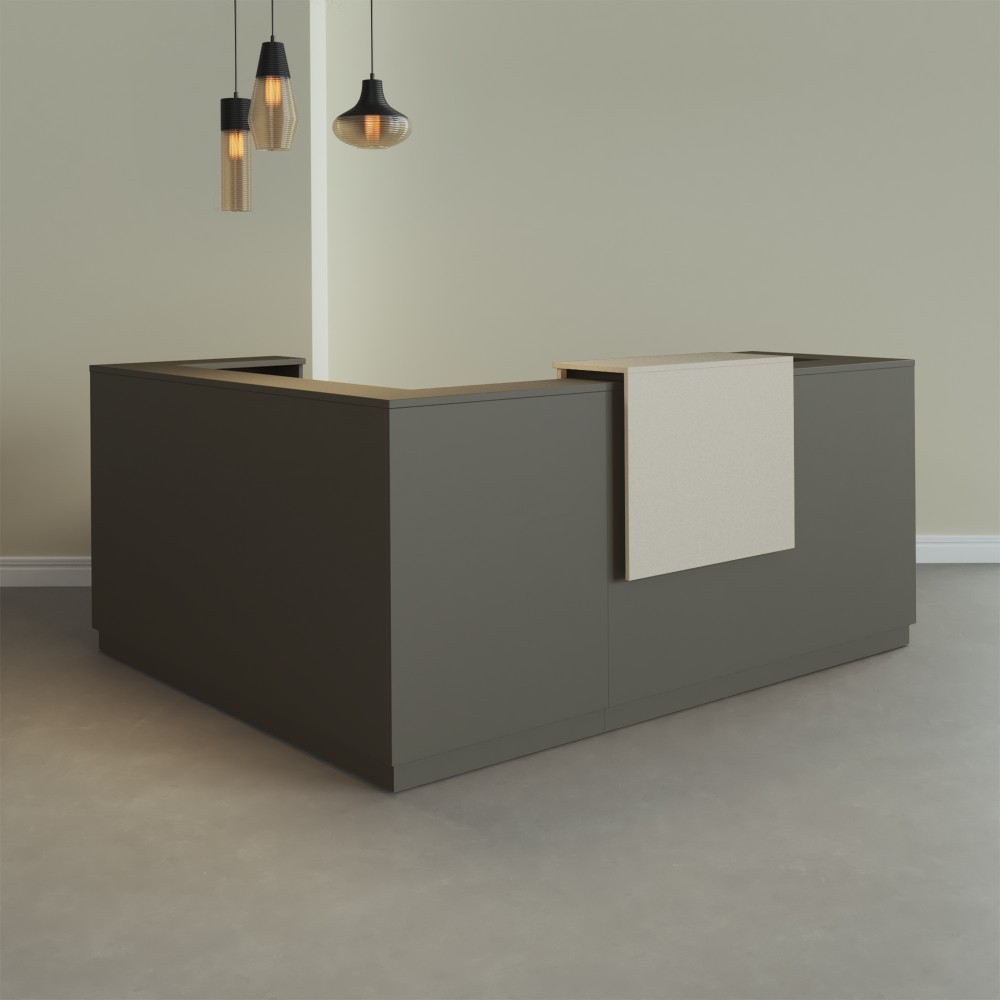 Balcão em L Duomo | Elegância para Receções – Bikkom