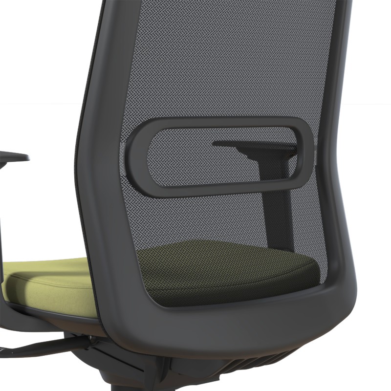Cadeira ergonômica Noa White - Bikkom