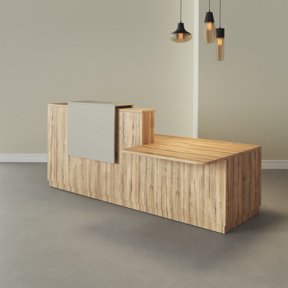 Balcão Adaptado Duomo | Design Versátil e Moderno – Bikkom