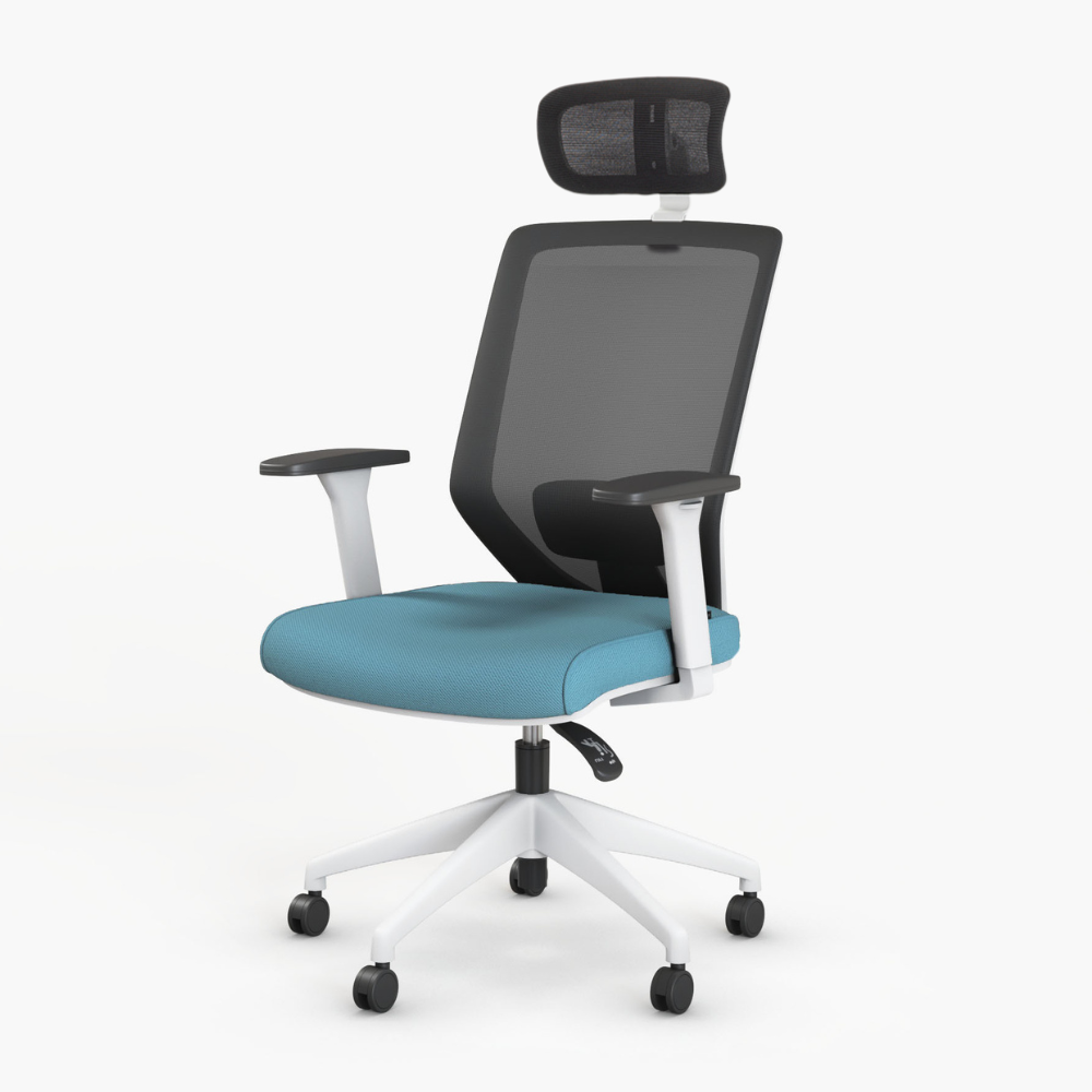 Cadeira direção Vita White Plus - Bikkom