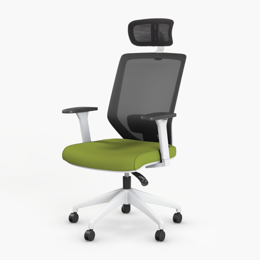 Cadeira direção Vita White Plus - Bikkom