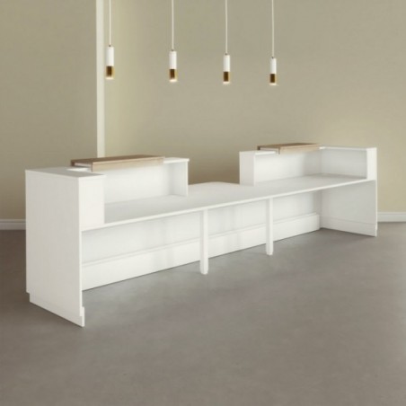 Balcão Sotto PMR com mesa acessível