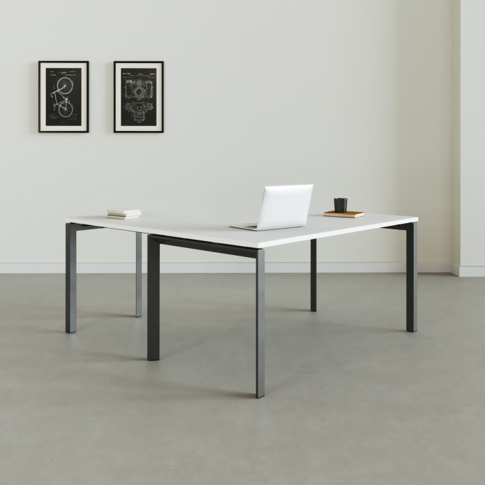 Mesa de escritório Estela em L - Bikkom