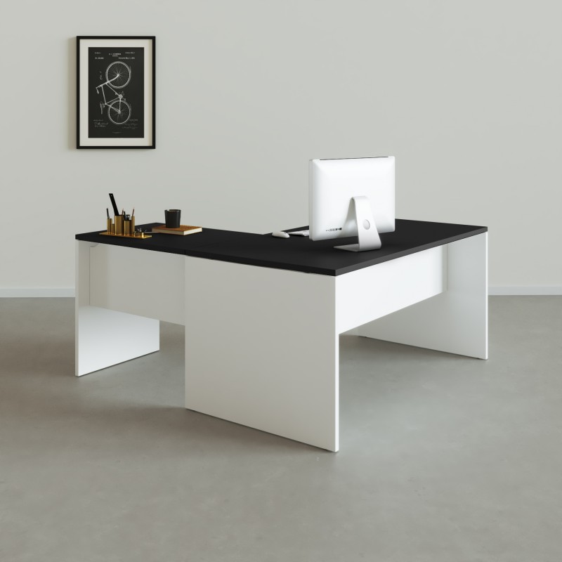 Mesa de escritório em L Tarnos - Bikkom