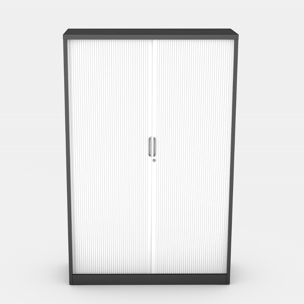 Armário Helios Preto e Branco