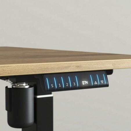 Mesa Elevável Elevia com Estrutura Preta