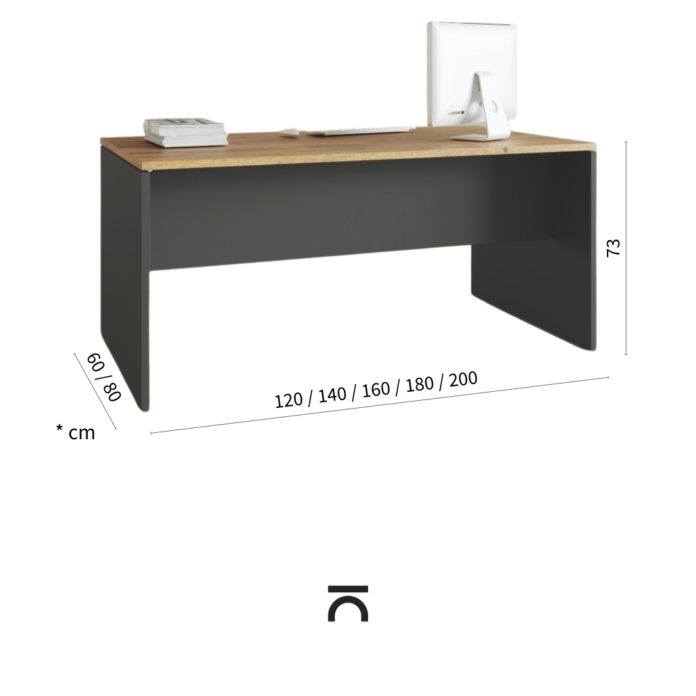 Medida da mesa Tarnos